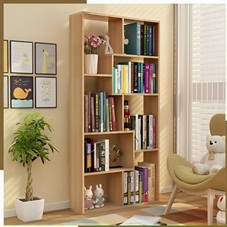 Kệ đựng sách gỗ SEADECOR chống nước, chống mối mọt thiết kế đa tầng thông minh đa năng