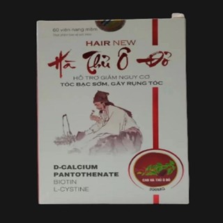 TPBVSK Viên uống Hà Thủ Ô đỏ Lọ 60 viên