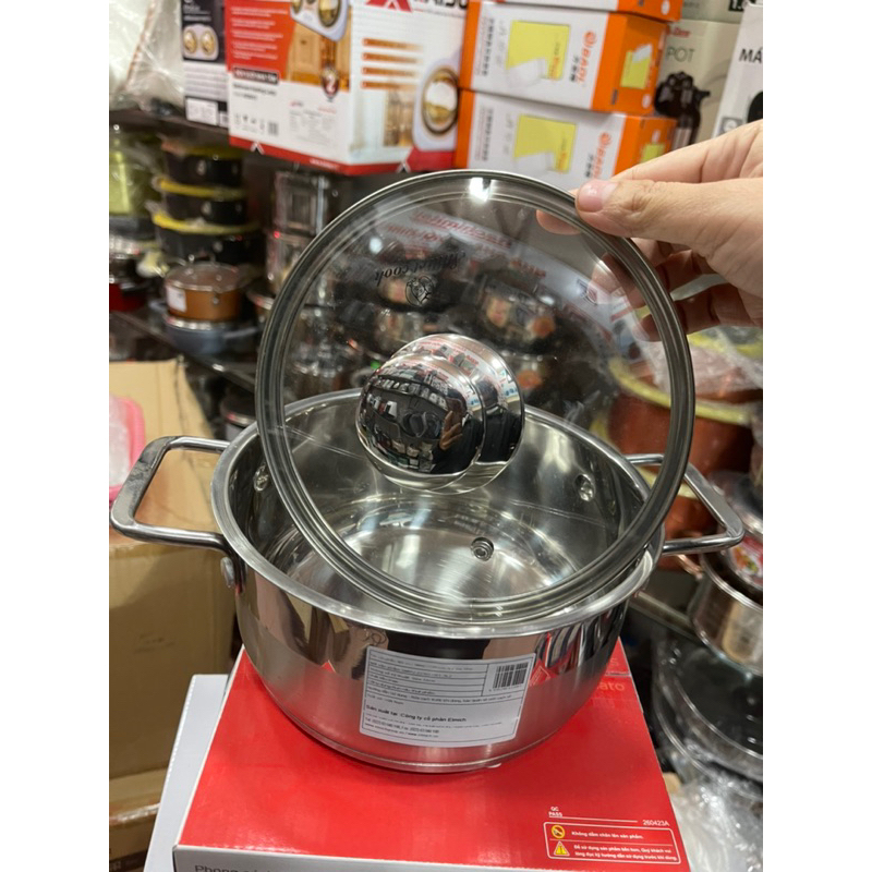 Nồi inox 5 đáy 16cm elmich smarcook .
