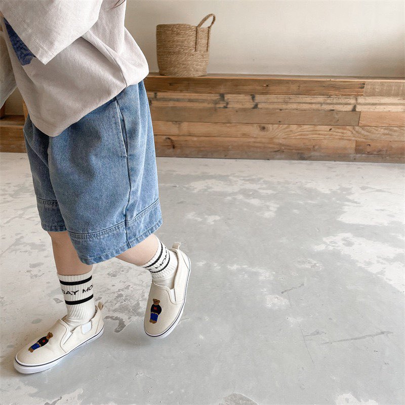 SHORT JEAN MỀM BÉ TRAI BÉ GÁI