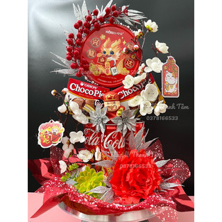 Set phụ kiện trang trí tháp bánh nước