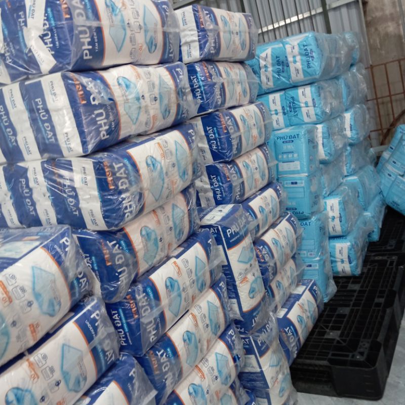 Bỉm dán phú đạt có vách chống chào ML: 45-70kg - XL : 65-100kg mềm mại siêu thấm hút