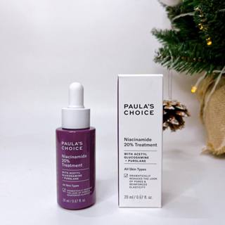 Serum Niacinamide Paula Choice 10% 20% thu nhỏ lỗ chân lông, dưỡng trắng đều màu da
