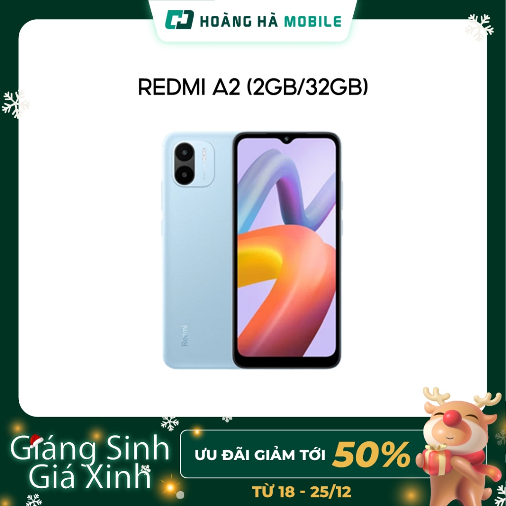 Điện thoại di động Redmi A2 2GB/32GB - Chính hãng