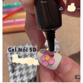 Gel nổi 5d -vẽ móng