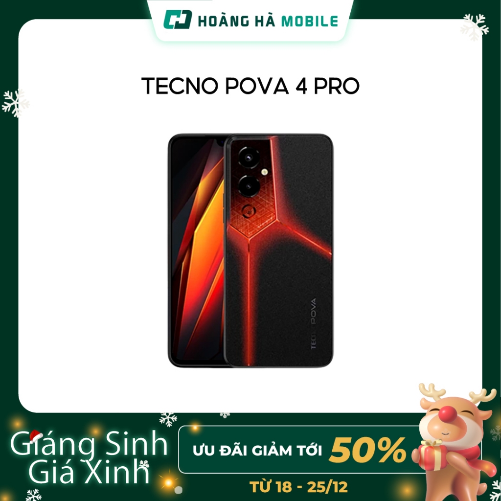 Điện thoại TECNO POVA 4 PRO 8GB/256GB - Chính hãng