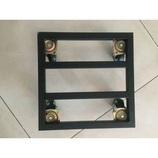 Đế lót vuông chậu cây cảnh có bánh xe 30cm-40cm-50cm bánh xe 5cm cao su