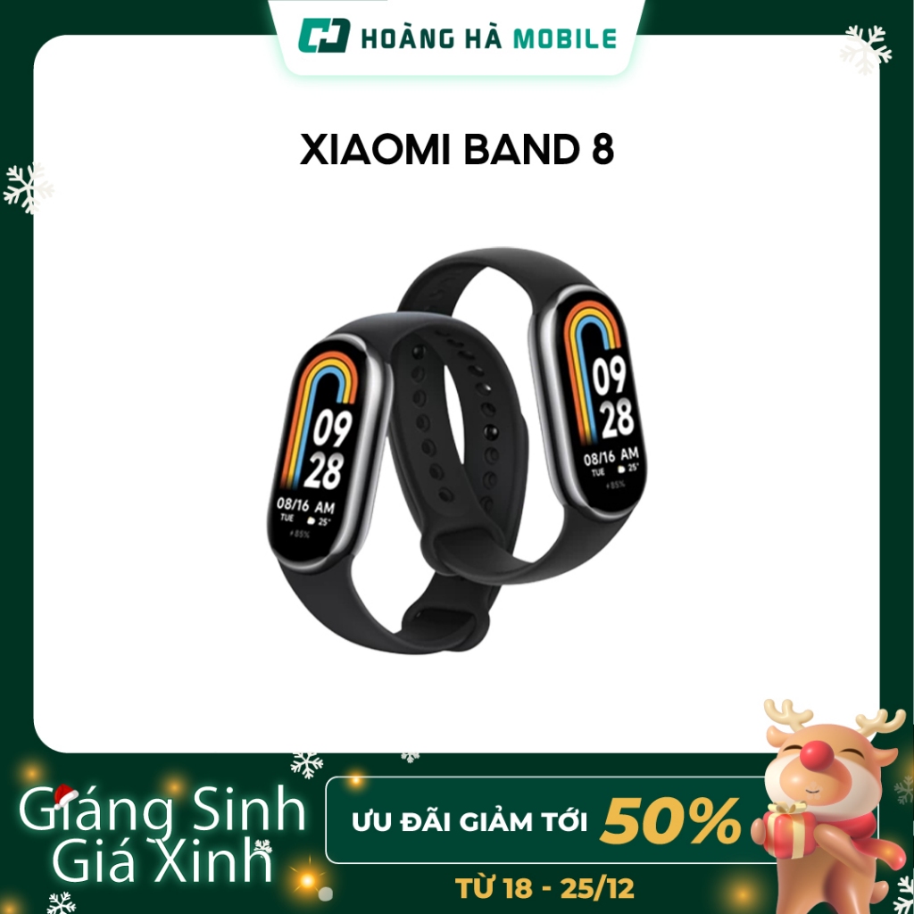 Vòng đeo tay thông minh Xiaomi Band 8 - Chính hãng