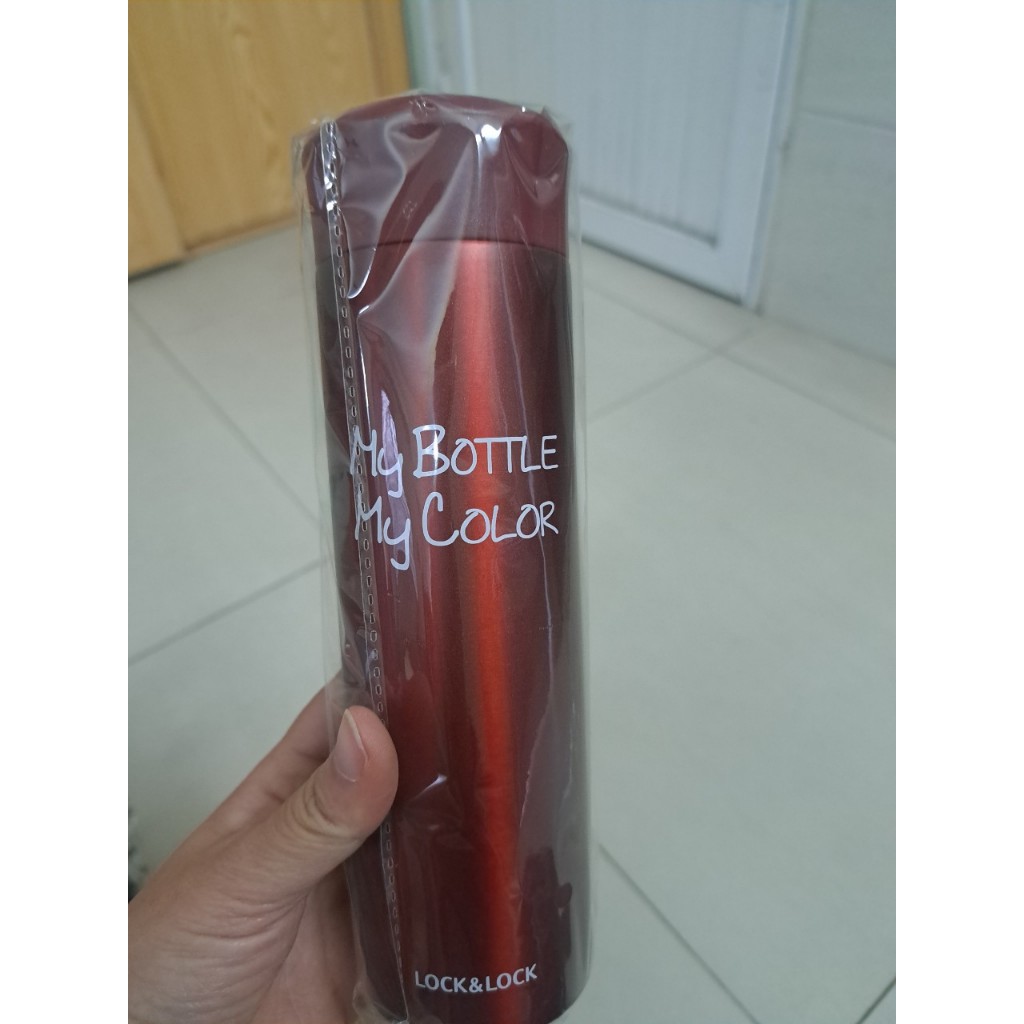 Bình giữ nhiệt Lock&Lock Colorful Tumbler  390ml LHC4015 - Màu đỏ