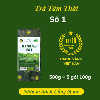 Trà Thái Nguyên 5 gói 100g Trà Tâm Thái Số 1 Trà Nõn Tân Cương Trà Tâm Thái Đặc Biệt Chè Thái Nguyên