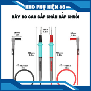 Que đo đồng hồ vạn năng, dây đo đồng hồ vạn năng catii 1000v 20a