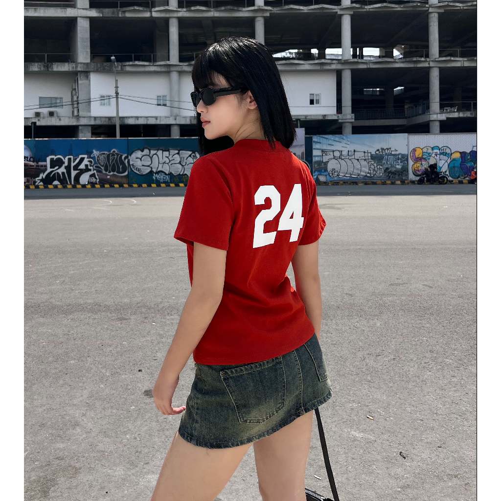Áo Thun BabyTee In Lụa Nổi Vải Logo CHOICE.SG Cotton 100% BabyTee-TOP