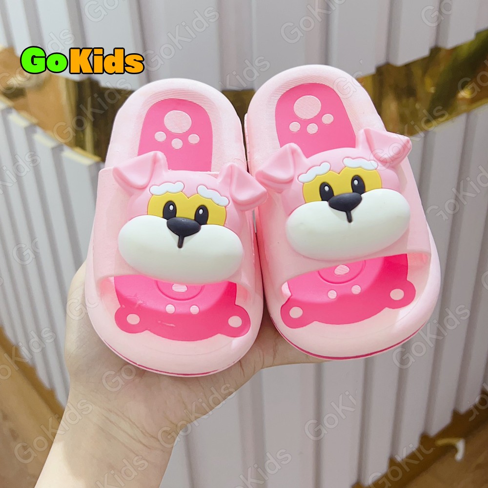 Dép lê Chó Chống Trơn Trượt Siêu Nhẹ Dành Cho Bé Trai-Bé Gái sz24-35