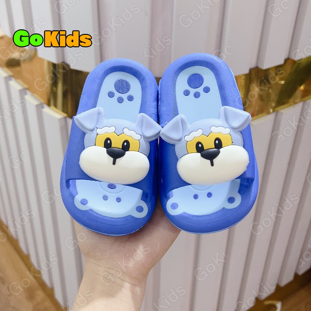 Dép lê Chó Chống Trơn Trượt Siêu Nhẹ Dành Cho Bé Trai-Bé Gái sz24-35