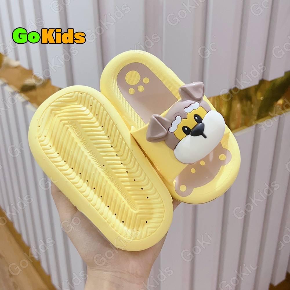 Dép lê Chó Chống Trơn Trượt Siêu Nhẹ Dành Cho Bé Trai-Bé Gái sz24-35