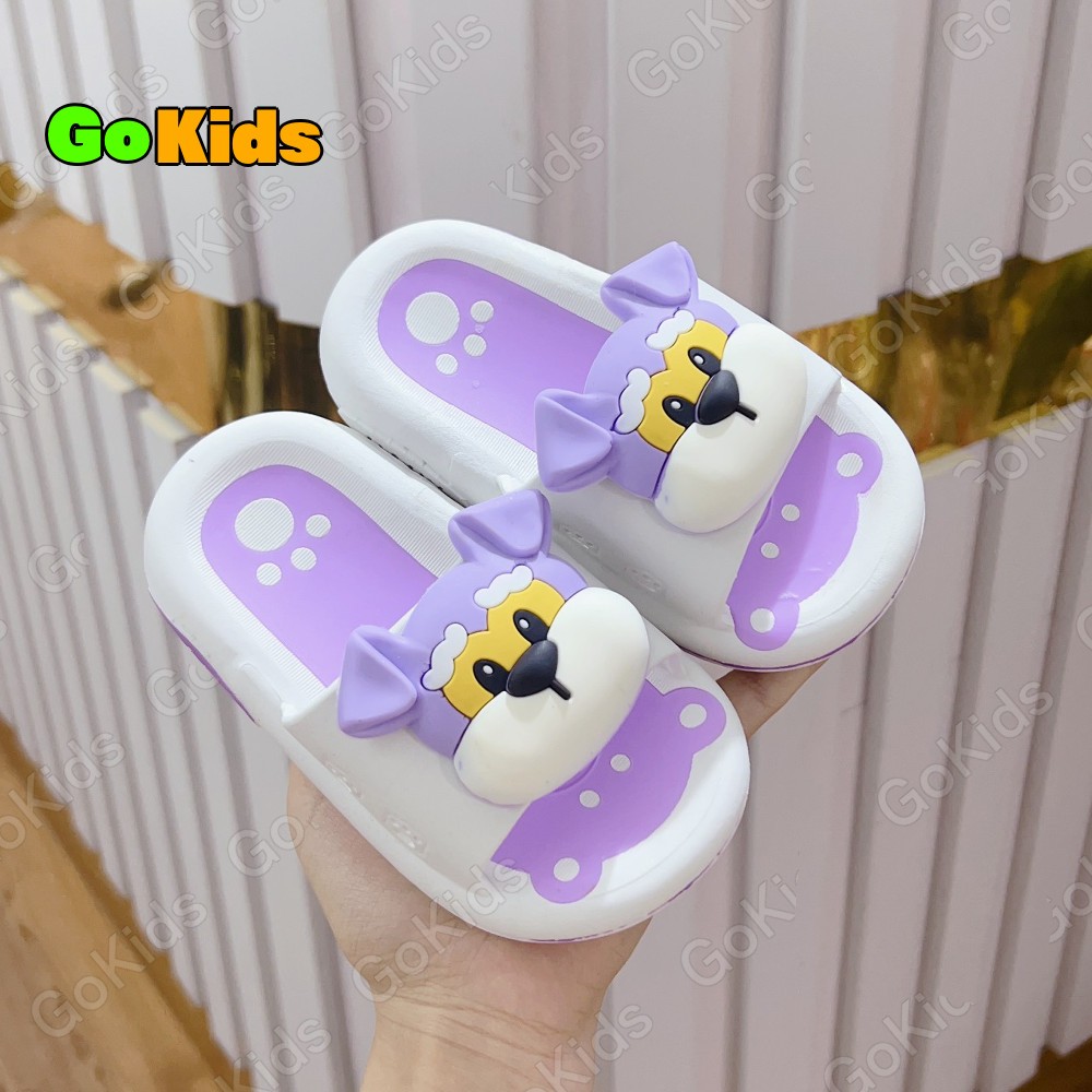 Dép lê Chó Chống Trơn Trượt Siêu Nhẹ Dành Cho Bé Trai-Bé Gái sz24-35
