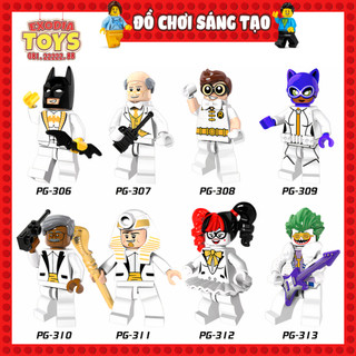Xếp hình Minifigure DC Comics Siêu anh hùng Người Dơi Batman The Movie - Đồ Chơi Lắp Ghép Sáng Tạo - POGO PG8074