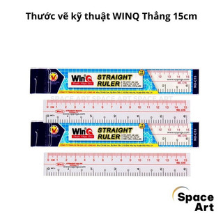 Thước thẳng 15cm | 20cm | 30cm winq độ chính xác cao