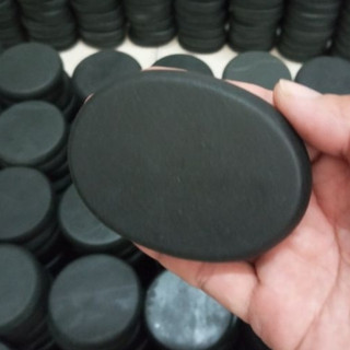 Đá Nóng Massage Spa Oval 6x8cm dày 2cm