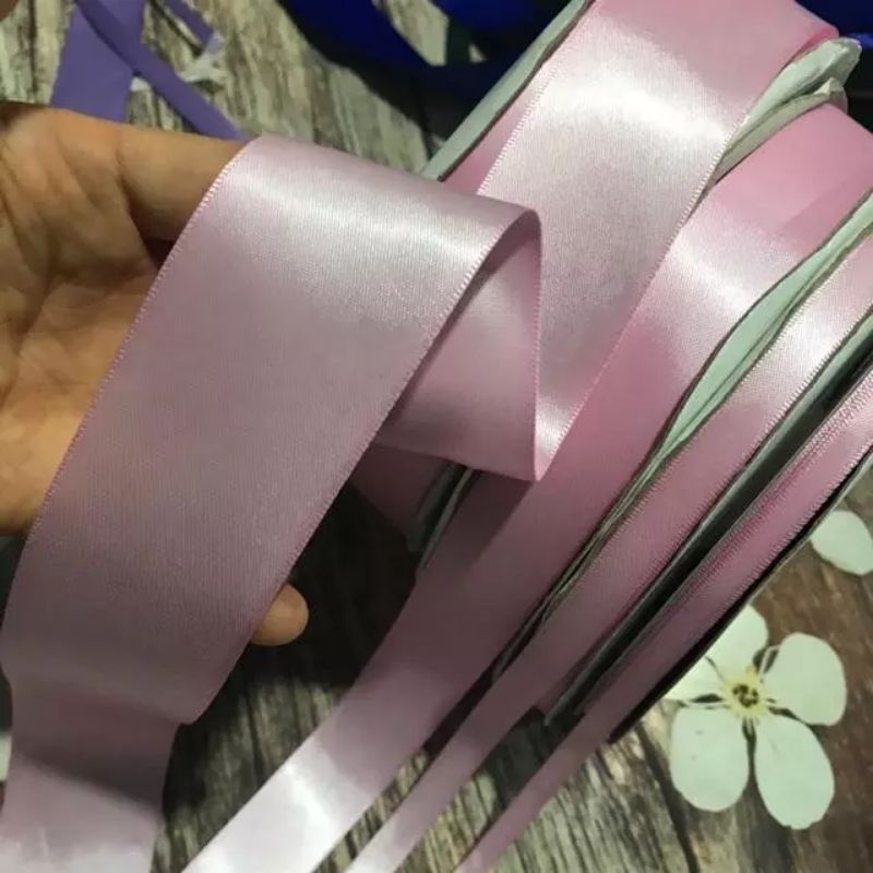̉6m đến 12m ruy băng satin 2 mặt