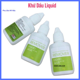 Khử Dầu Remover Liquid , Xoá Trắng Chân Keo Gíup Mi Nối Bền Hơn_Khử Dầu Mi Trước Khi Nối_ Liên Kết Mi