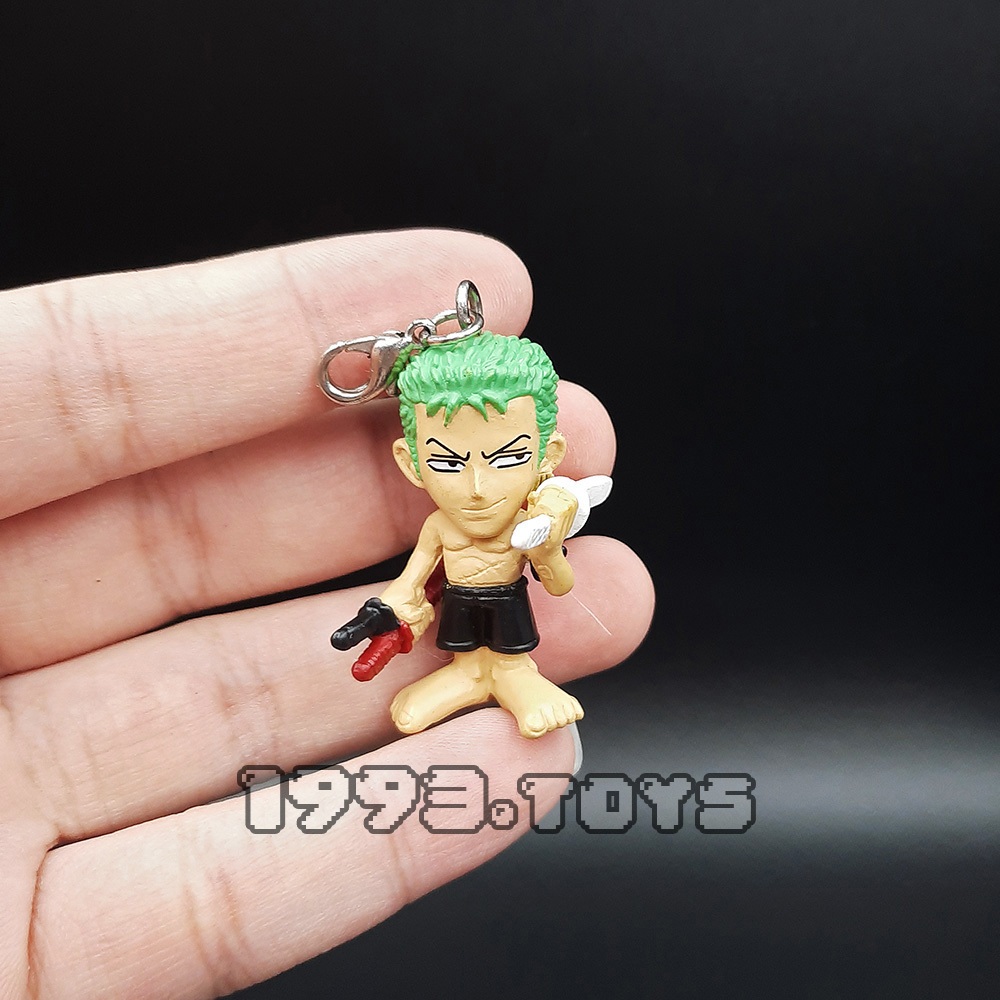 Dây treo móc khóa mô hình nhân vật figure One Piece - Banpresto - Roronoa Zoro