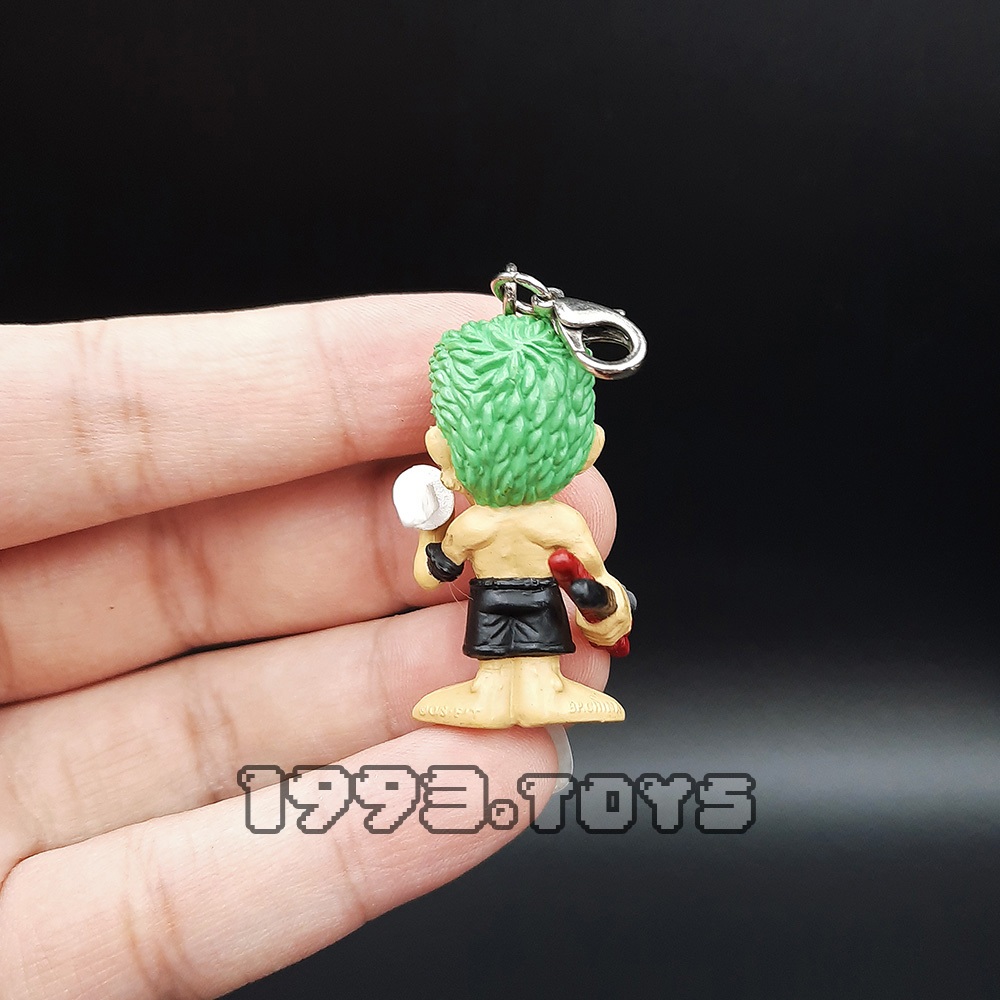 Dây treo móc khóa mô hình nhân vật figure One Piece - Banpresto - Roronoa Zoro
