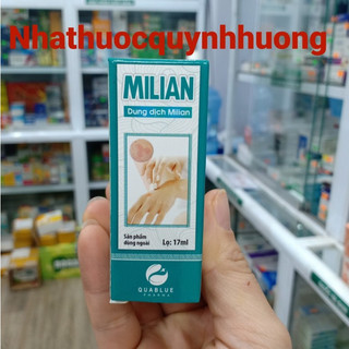 Dung dịch sát khuẩn Milian 17ml giúp sát khuẩn,làm sạch da