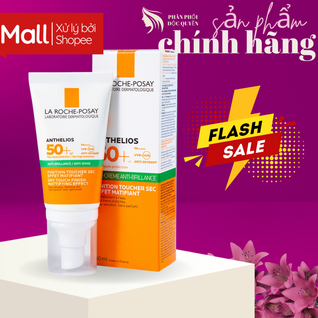 Kem Chống Nắng LA ROCHE posay Kiểm Soát Dầu Anthelios XL SPF50+ 50ml chính hãng