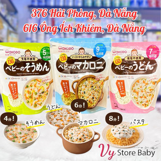 Mì Somen/ nui Wakodo tách muối ăn dặm cho bé từ 6 tháng 130g