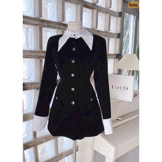 Đầm tk chất nhung qc xịn