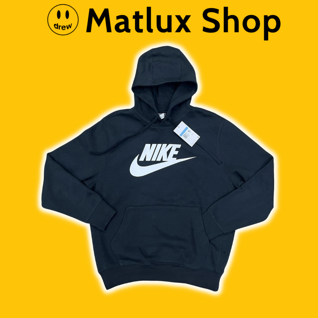 Áo hoodie NIK*E Sportwear Club Fleece Big Logo BV2973 cao cấp, Áo khoác nỉ nam nữ NK phong cách thể thao