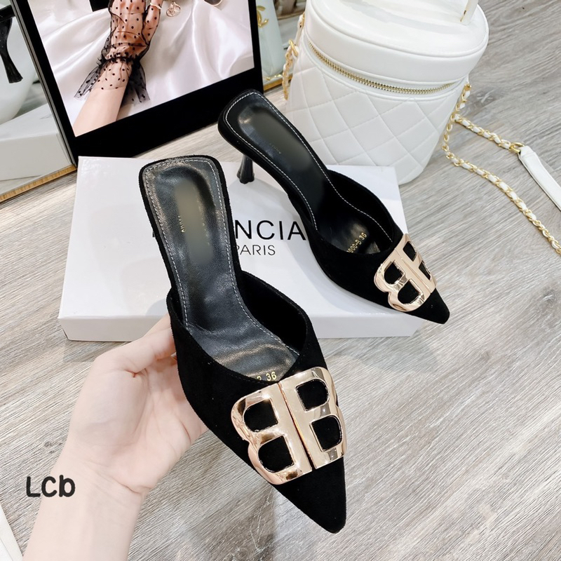 Sục gót 7p da lộn