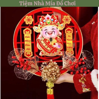  Ông Thần Tài Lắc Đầu Treo Cửa Treo Tường Tết Giáp Thìn 2024 Phiên Bản Tiếng Việt Cao Cấp