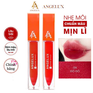 Son Kem Lì Angelux 24h Water Proof Đỏ Đô 20g Chính Hãng