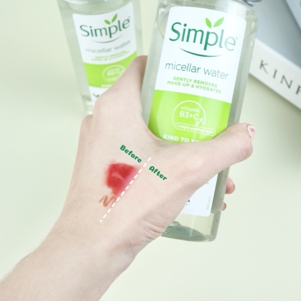 NƯỚC TẨY TRANG SIMPLE KIND TO SKIN MICELLAR CLEANSING WATER 200ML