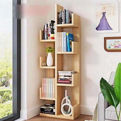 Kệ Để Sách Hình Cây Xương Rồng Đa Tầng Gỗ MDF Hiện Đại