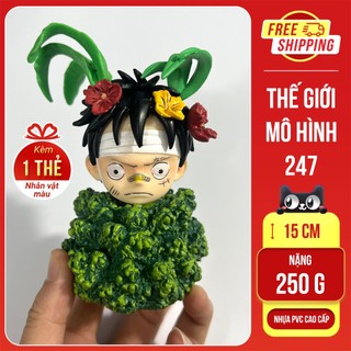 Mô hình Luffy chốn trong bụi cây cực kỳ đáng yêu