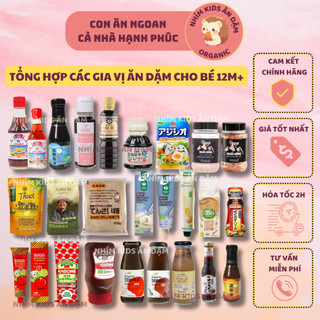 Tổng hợp các gia vị ăn dặm cho bé - đọc kĩ thông tin