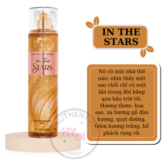 IN THE STARS - Xịt thơm toàn thân bath & body works USA