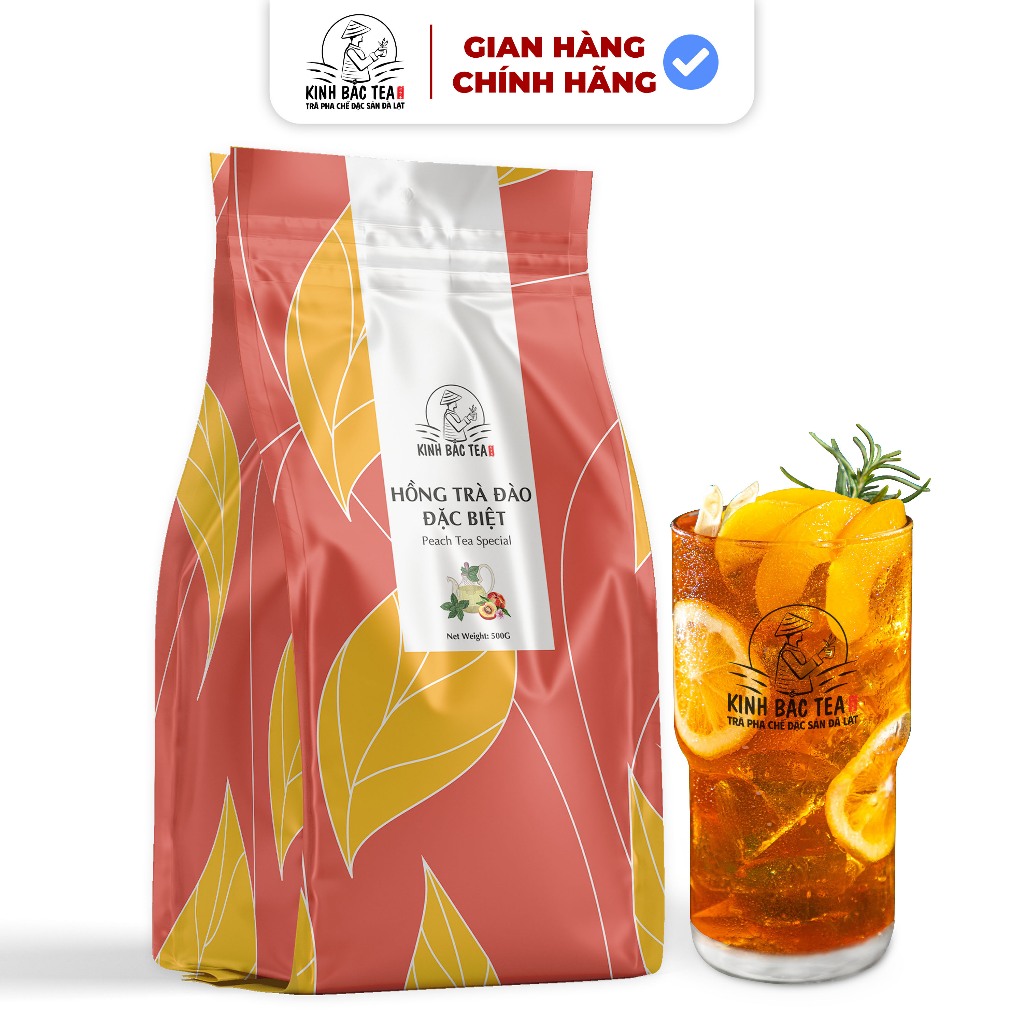 Trà Đào Kinh Bắc Đặc Biệt Bịch 500g
