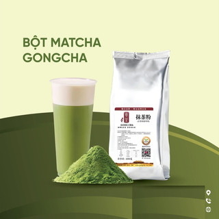 Bột Matcha Gongcha gói 1kg, Bột matcha sữa Đài Loan