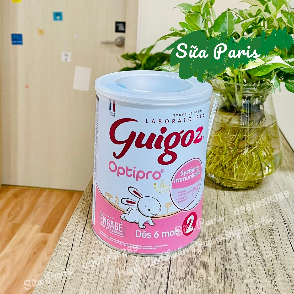 Sữa bột Guigoz, đủ số 1,2,3, 4 dành cho bé từ sơ sinh, date xa_Sữa Paris Aderma