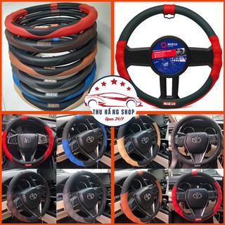 Bọc vô lăng ô tô Sparco cao cấp đủ màu đủ size từ xe 4 chỗ đến xe đầu kéo