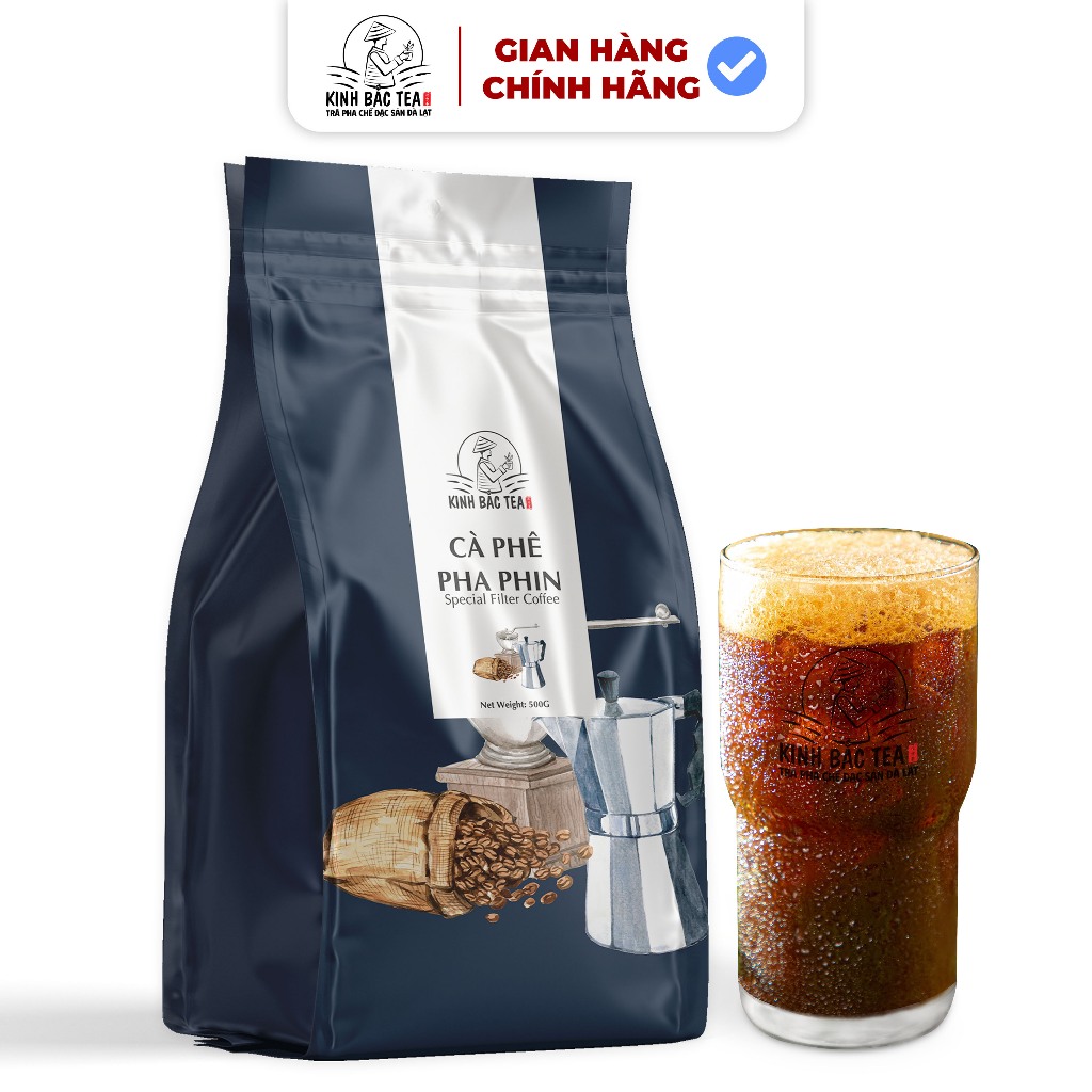 Cà Phê Pha Phin Kinh Bắc Đặc Biệt Bịch 500g