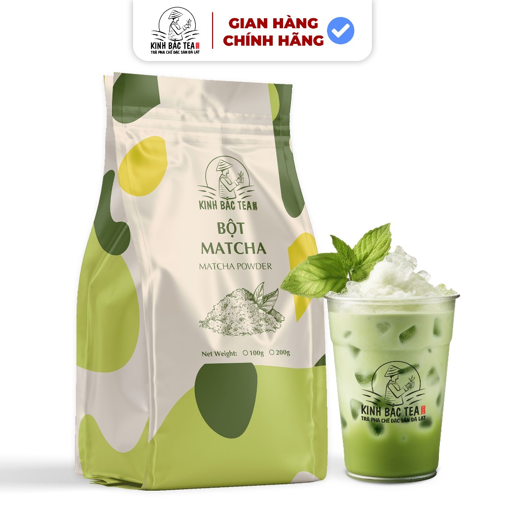Bột Matcha Kinh Bắc Bịch 100g