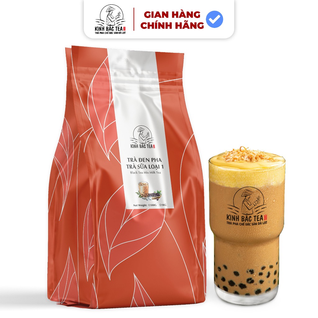 Trà Đen Pha Trà Sữa Loại 1 Kinh Bắc Bịch 500g