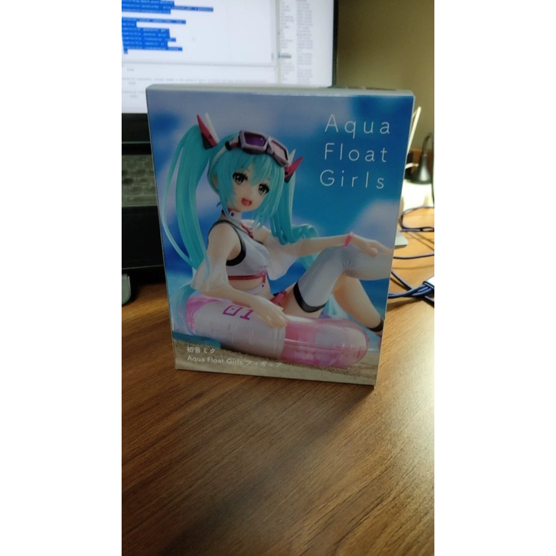 Mô hình Miku aqua float girls ver chính hãng taito AFG VOCALOID
