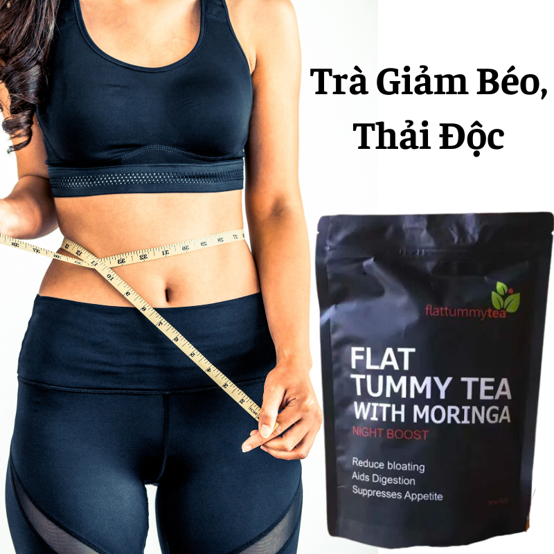 Trà Giảm Cân, Thải Độc Flat Tummy Tea