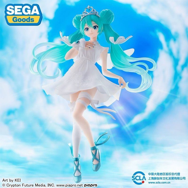 Mô hình hatsune Miku kei 15th anniversary ver chính hãng sega VOCALOID